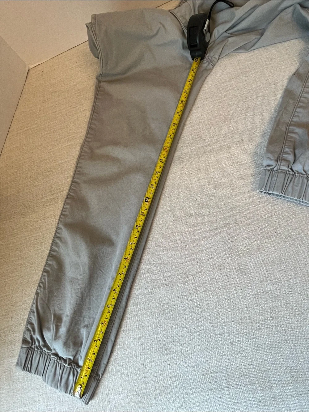 GAP Kids Gray Elastic-Waist Jogger Pants